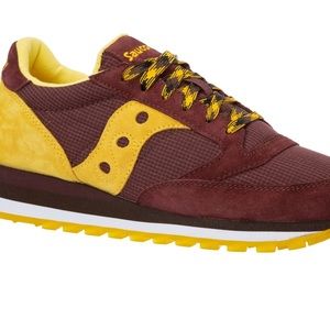Saucony Jazz Women's Chocolate/Gold Retro Sneakers